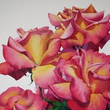 Схема вышивки «Розы»