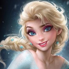 Схема вышивки «девушка»