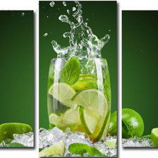 Схема вышивки «триптих»