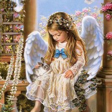 Схема вышивки «Ангелочек»