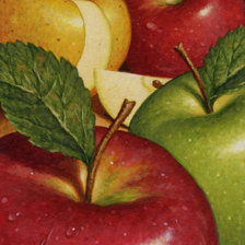 Схема вышивки «Яблоки»