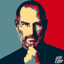 Схема вышивки «Стив джобс»