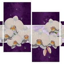 Схема вышивки «ОРХИ»