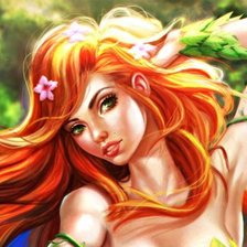 Схема вышивки «девушка»