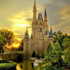 Схема вышивки «Замок»