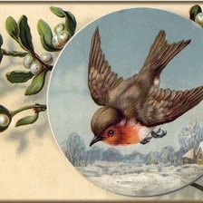 Схема вышивки «Серия "Пташка"»