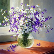 Схема вышивки «Полевые цветы»