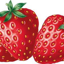 Схема вышивки «Клубника»