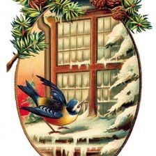 Схема вышивки «Серия "Пташка"»