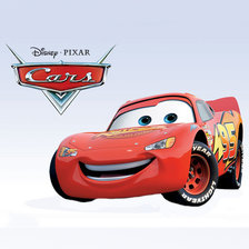 Схема вышивки «Машинка Молния МакКвин»