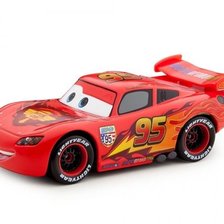 Схема вышивки «главный герой мультика Тачки»