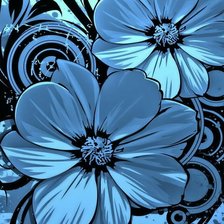 цветочная абстракция