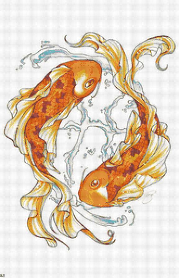 золотые рыбки - предпросмотр