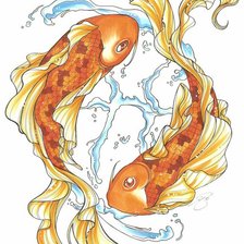 золотые рыбки