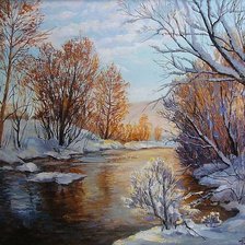 Схема вышивки «Ранняя весна»