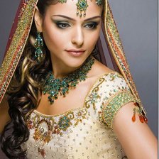 Схема вышивки «восточная красавица»