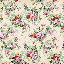 Схема вышивки «цветы»