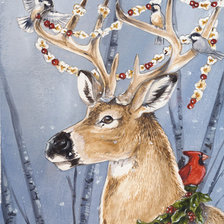 Схема вышивки «Новый Год!»