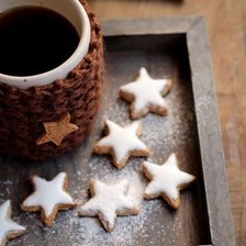 Схема вышивки «Зимнее тепло»