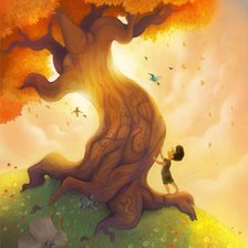 Схема вышивки «древо»