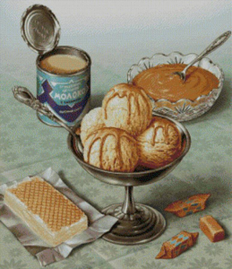 кухня - конфеты, сладости, сгущенка - предпросмотр