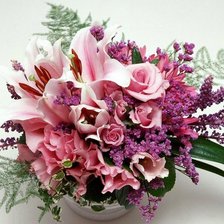 Схема вышивки «букет»