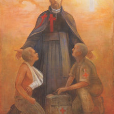 Схема вышивки «святой камилл де леллис»