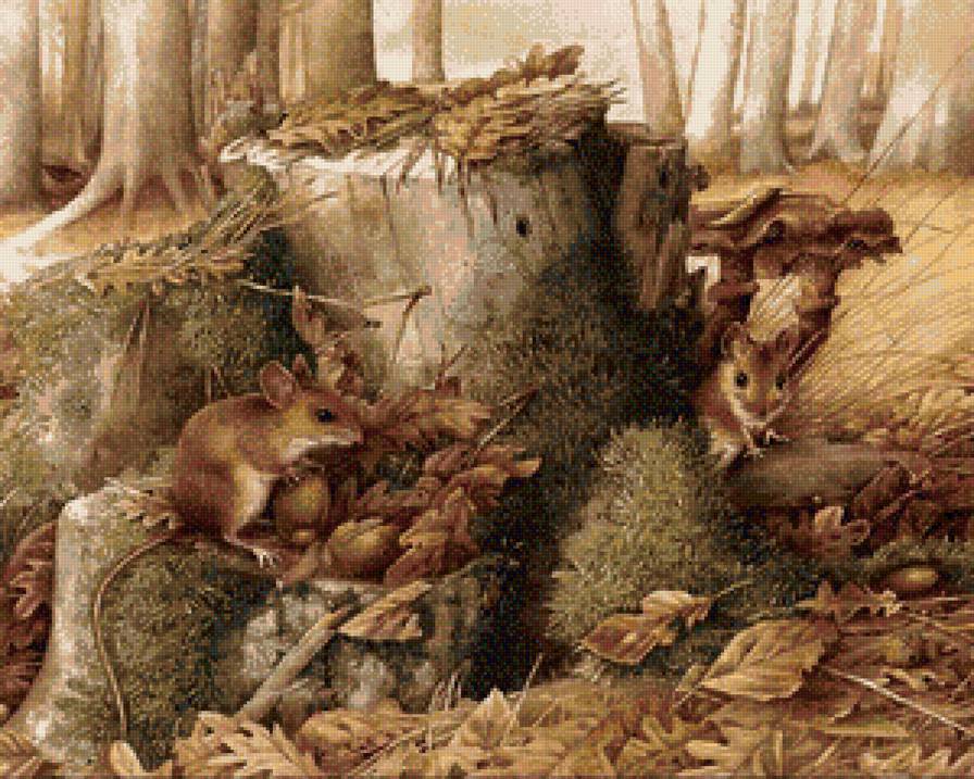 лесные жители - природа, животные, лес - предпросмотр