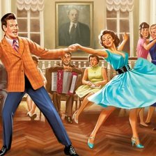 Схема вышивки «Стиляги»