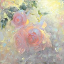 Схема вышивки «розы»