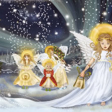 Схема вышивки «слет феечек»