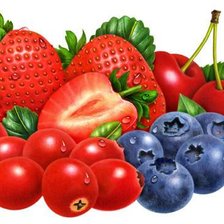 Схема вышивки «Ягодки»