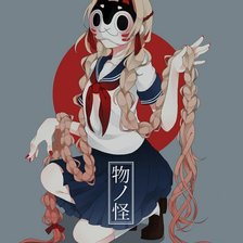 Схема вышивки «аниме»