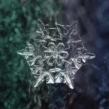 Схема вышивки «снежинка»