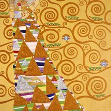 Схема вышивки «Густав Климт Ожидание»