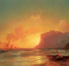 Схема вышивки «Айвазовский. Коктебель»