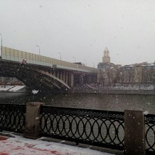 Схема вышивки «Снегопад»