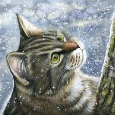 Схема вышивки «Любопытство»