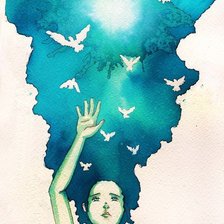 Схема вышивки «Мысли»