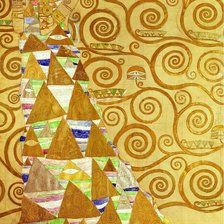 Схема вышивки «Климт Ожидание»