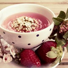 Схема вышивки «Цветочный чай»