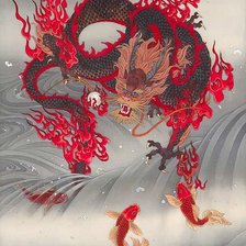 Схема вышивки «Дракон1»