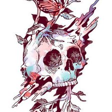 Схема вышивки «Мертвое время»