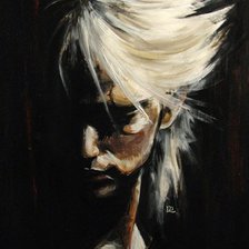 Схема вышивки «Хатаке Какаши»