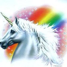 Схема вышивки «Единорог»