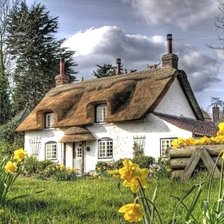 Схема вышивки «Викторианский домик»