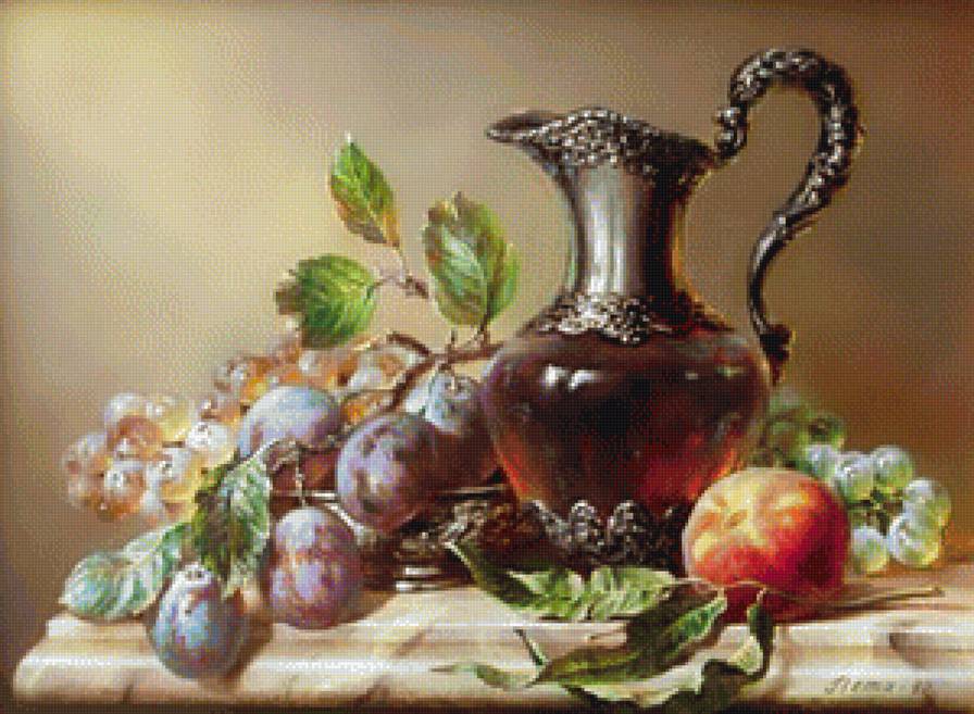 натюрморт с кувшином - натюрморт - предпросмотр