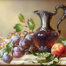 Схема вышивки «натюрморт с кувшином»