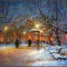 Схема вышивки «город»