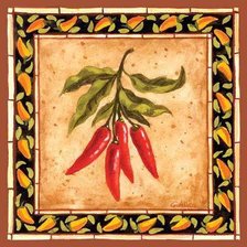 Схема вышивки «pimientos-2»